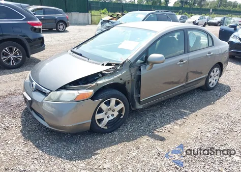 2007 Honda Civic Lx from USA, damaged, VIN 1HGFA165X7L035168
